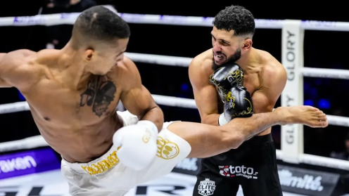 GLORY 110: Miguel Trindade Returns to Portugal as the New Featherweight Champion, Joshua Akingbade Impresses in GLORY Debut photo