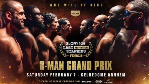 Europe’s Premier Kickboxing Organization Has Finalized the Bracket for the GLORY 105: Last Heavyweight Standing Finals on February 7 photo