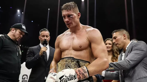 BREAKING: Rico Verhoeven Vacates GLORY Heavyweight Title — "It's Not a Goodbye, It's an 'Until We Meet Again.'" poster