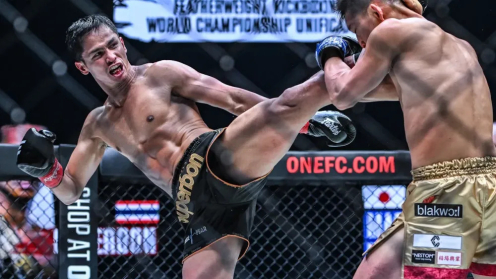 ONE 173: Superbon Becomes Undisputed Featherweight Champion, Takeru Tastes Victory Once Again, Yuki Yoza Delivers Sharp Performance and Outkicks Superlek photo