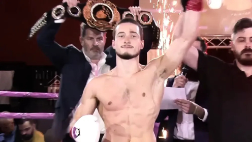 Mason Strodtman Wins Husky Fat Promotions 8-Men Tournament, Secures Potential K-1 Contract poster