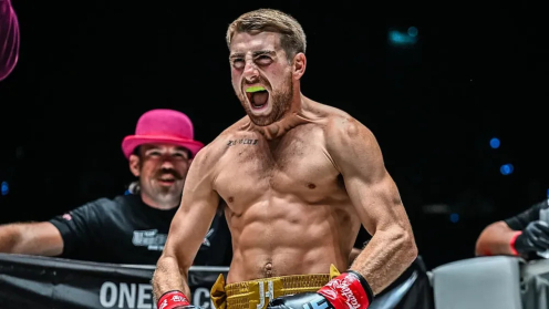 Jonathan Haggerty Defends his ONE Bantamweight Kickboxing Title Against Wei Rui in Qatar on February 20 poster