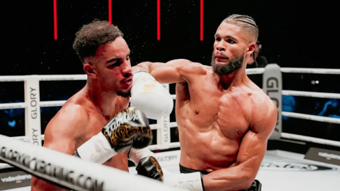 GLORY 96: Chico Kwasi Retains Title After Razor-Close Split Draw Against Tyjani Beztati poster