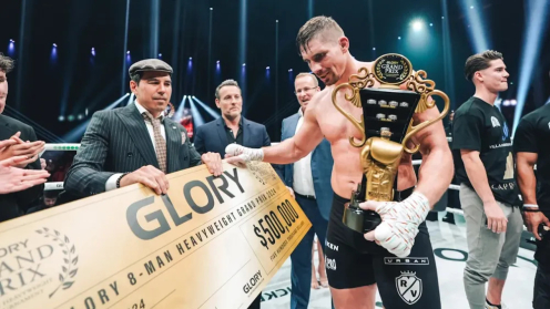 Kickboxing Rankings April 2024 — Rico Verhoeven Continues Heavyweight Reign With Three Big Wins in GLORY Grand Prix poster