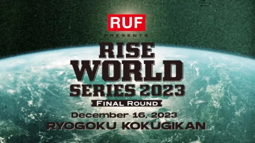 Beyond Kickboxing's 2023 Event of the Year: RISE World Series 2023 Final Round poster