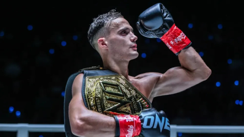 Jonathan Di Bella Open to Fight Anyone Including Takeru – "The Strawweight Kickboxing Division Is Growing and I'm Very Excited for That" poster
