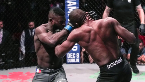 Cedric Doumbe Scores Electric 8-Second Knockout in His PFL Debut in Front of Home Crowd poster