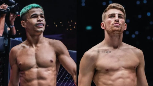 Fabricio Andrade Versus Jonathan Haggerty for Vacant ONE Bantamweight Kickboxing Championship Official for October 6 poster