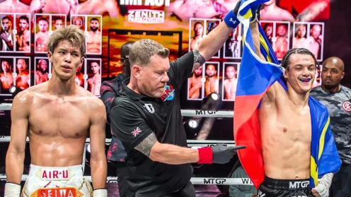 Taiju Shiratori Against Alexis Sautron Has Been Turned Into a No Contest Due to Error With Timekeeping poster