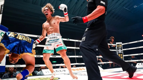 Kickboxing Rankings August 2023 — Toki Tamaru Knocks Out Muay Thai Champion Petchsila to Advance to the RISE World Series Semifinals poster