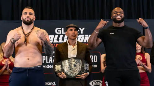 COLLISION 5 Weigh-in Results: Four GLORY Title Fights Official, All Fighters Make Weight poster