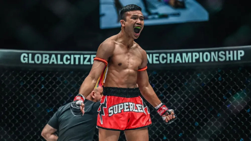 Superlek Returns Against Muay Thai Prodigy Nabil Anane at ONE Friday Fights 22 on June 23 poster
