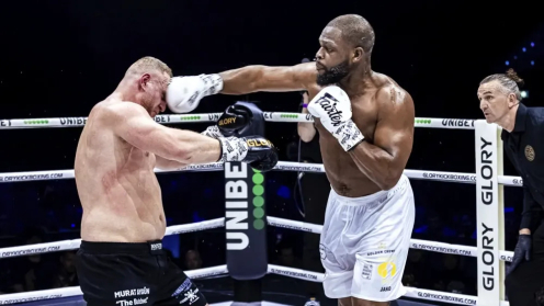 GLORY 85 Results: Tariq Osaro Dominates Tournament to Earn Interim Heavyweight Title Shot, Endy Semeleer Wins Landslide Decision Against Murthel Groenhart poster