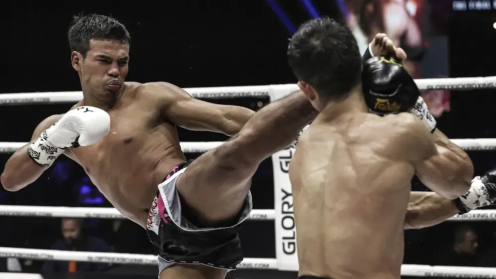 Ahmad Chikh Mousa Faces Petchpanomrung for the Featherweight Title at GLORY 86 Essen, Germany poster