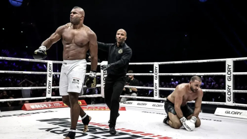 Alistair Overeem Suspended for 12 Months Over Positive Drug Test, Win Over Badr Hari Turned Into a No-Contest poster