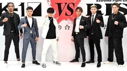 K-1 Against RISE, Promotions to Share Fighters for Their Flagship Events in March poster