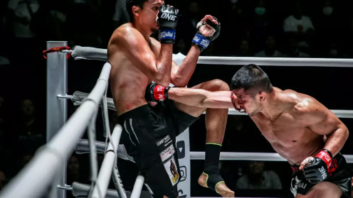 ONE Friday Fights 1 Results: Nong-O Crushes Alaverdi Ramazanov in the Third Round to Defend His ONE Bantamweight Muay Thai Title poster