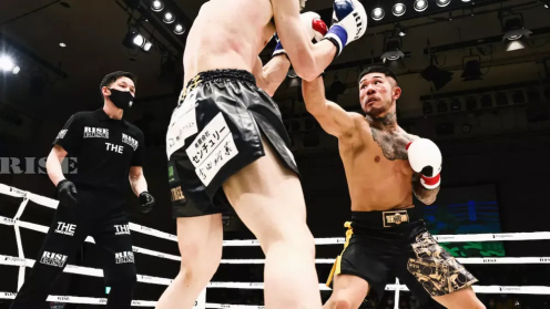 RISE 163 Results: Kan Nakamura Rebounds with a Knockout Victory Over Sumiya Ito poster