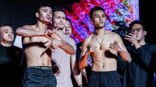ONE 164 Weigh-in Results: Superlek and Panpayak Both Fail to Pass Hydration & Weight – Fight Still On, but No Flyweight Muay Thai Grand Prix Title on the Line poster