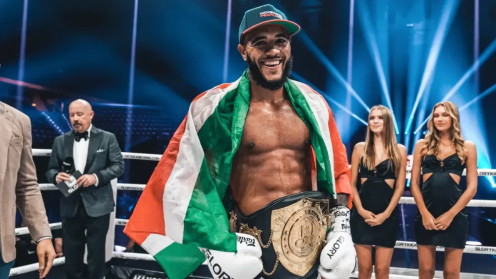 Donovan Wisse to Face Top Contender César Almeida in GLORY Title Defense on Nov. 19 poster