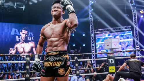 Buakaw Set to Face Yoshihiro Sato in an Exhibition Bout on Oct. 28 poster